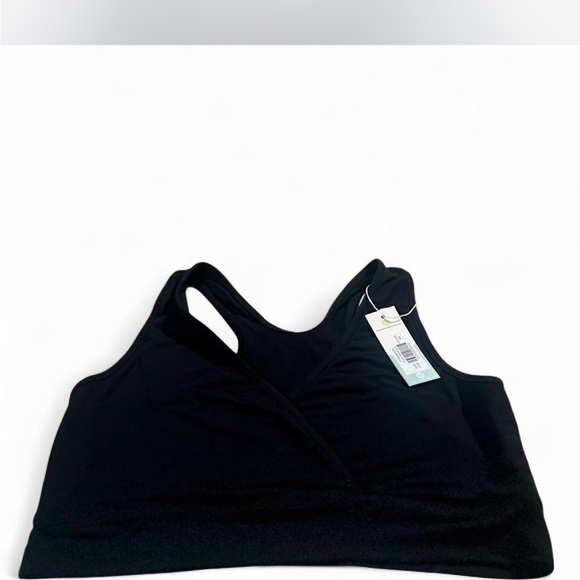 Kindred Bravely NWT Black Racerback Bra NOT Padded and NO wires - Picture 2 of 5